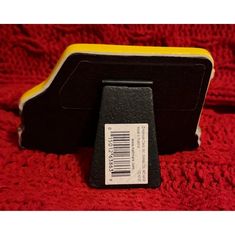 Hallmark Yellow School Bus 3-Opening Photo Frame Tabletop Decor Back to School